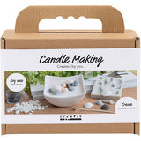 Kreativunternehmen https: www.cchobby.nl mini-hobbyset-candle-making-shells-gray-off-white-1-box