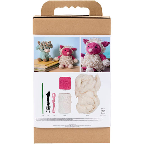 Kreativunternehmen https: www.cchobby.nl hobbyset-amigurumi-schaap-roze-off-white-1-doos