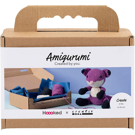 Kreativunternehmen https: www.cchobby.nl hobbyset-amigurumi-vos-zwart-plum-1-doos