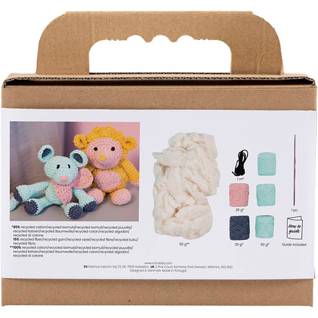 Kreativunternehmen https: www.cchobby.nl hobbyset-amigurumi-mouse-mint-1-doos