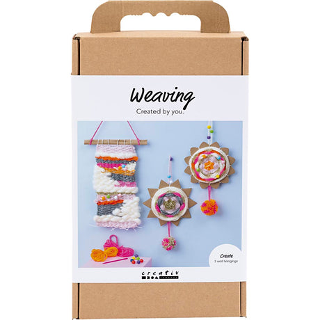 Creativ Company Web-Hobby-Set, Wandhalterungen, verschiedene Farben, 1 Box