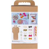 Creativ Company Web-Hobby-Set, Wandhalterungen, verschiedene Farben, 1 Box
