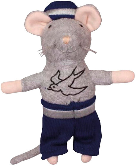 Bambolino sam julia het muizenhuis pluche knuffel opa zeeman - speelgoed kinderen - 12 cm - voor meisjes en jongens - vanaf 1 jaar - toys