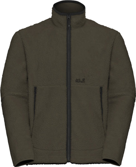 Jack wolfskin stone lite jkt m heren outdoorvest - obsidian moss 3xl