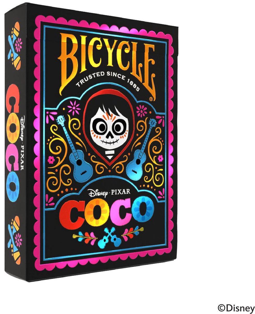 Bicycle® Disney Coco – Premium-Spielkarten – Poker – Sammlerstück – Kreativ