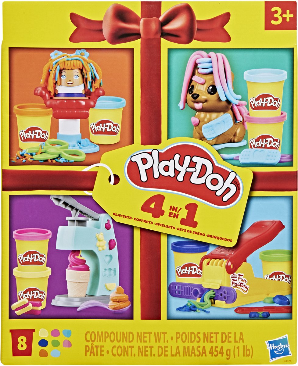 Play-Doh Mini, 4-in-1-Spielsets