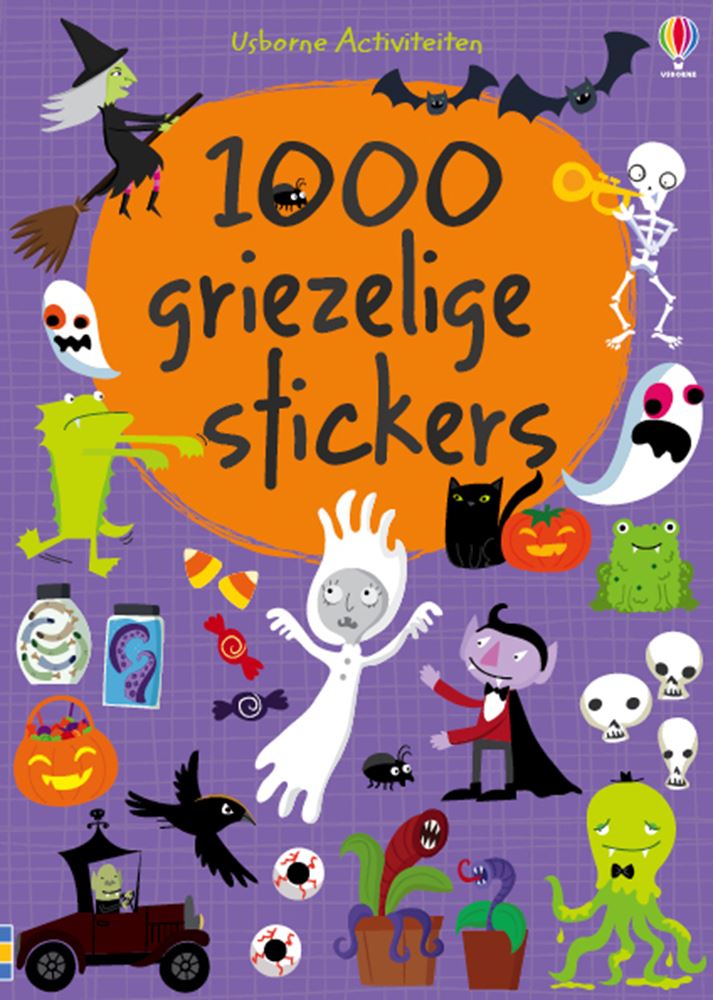 1000 griezelige stickers. 4+ | 2 stuks