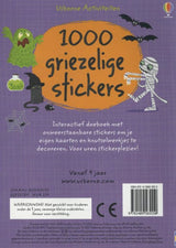 1000 griezelige stickers. 4+ | 2 stuks