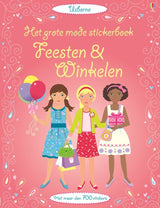 Großes Mode-Stickerbuch: Partys und Geschäfte