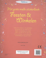 Großes Mode-Stickerbuch: Partys und Geschäfte