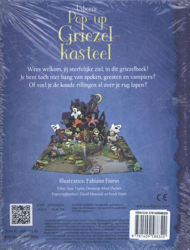 Pop-up griezelkasteel. 5+ | 2 stuks