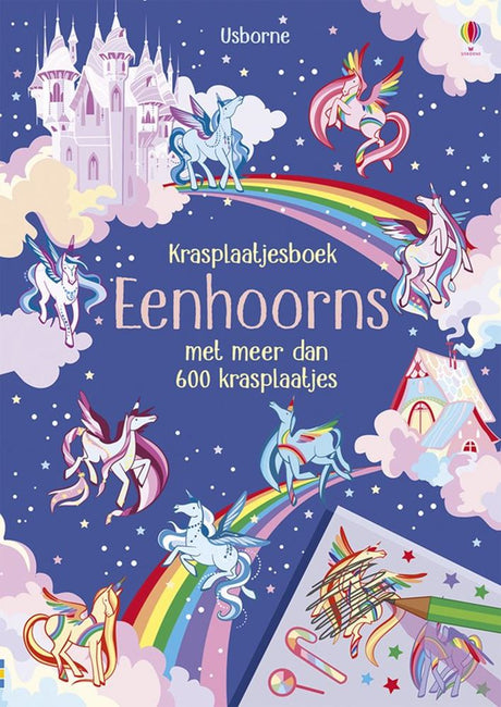 Rubbellosbuch „Einhörner“ von WPG Publishers. 5+