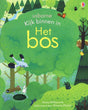Kijk binnen in het bos (kartonboek). 3+ | 2 stuks