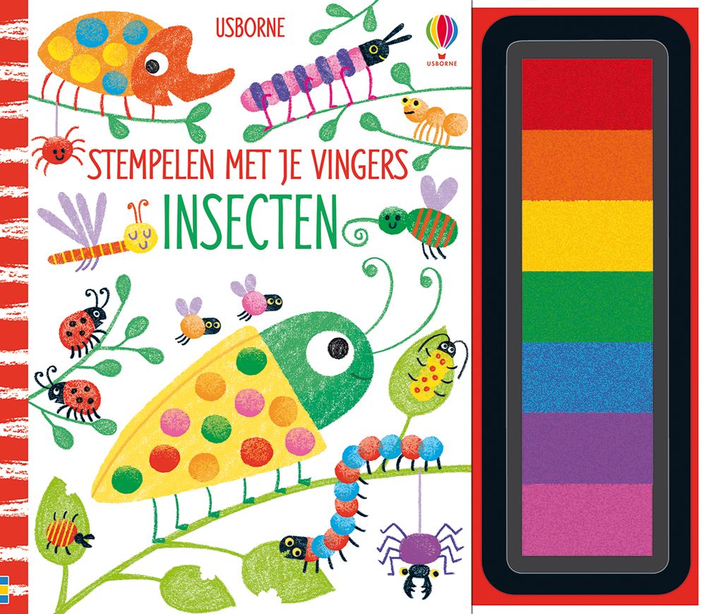 Mit den Fingern stempeln - Insekten
