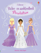 Sticker en aankleedboek bruiloften. 4+ | 2 stuks