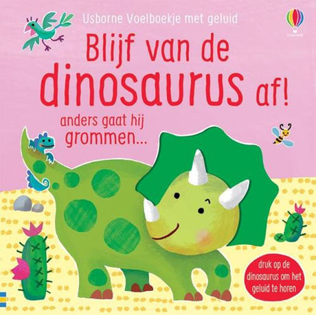 Geluidenboek: blijf van de dinosaurus af | 2 stuks
