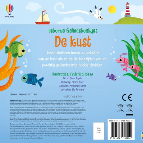 Geluidenboek de kust. 1+ | 2 stuks
