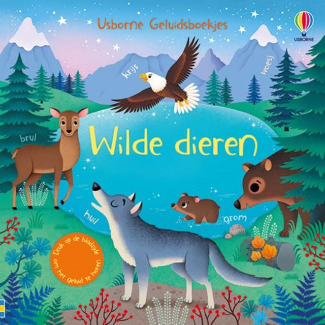 Geluidenboek: wilde dieren. 1+ | 2 stuks