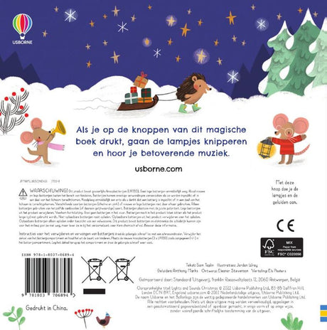 Geluidenboek: kerstmis. 1+ | 2 stuks