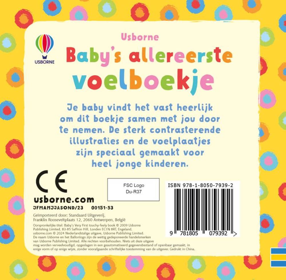 Baby's allereerste voelboekje 1+