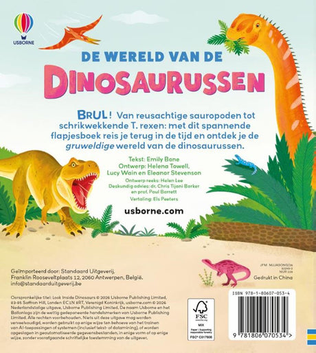 De wereld van de dinosaurussen. flapjesb