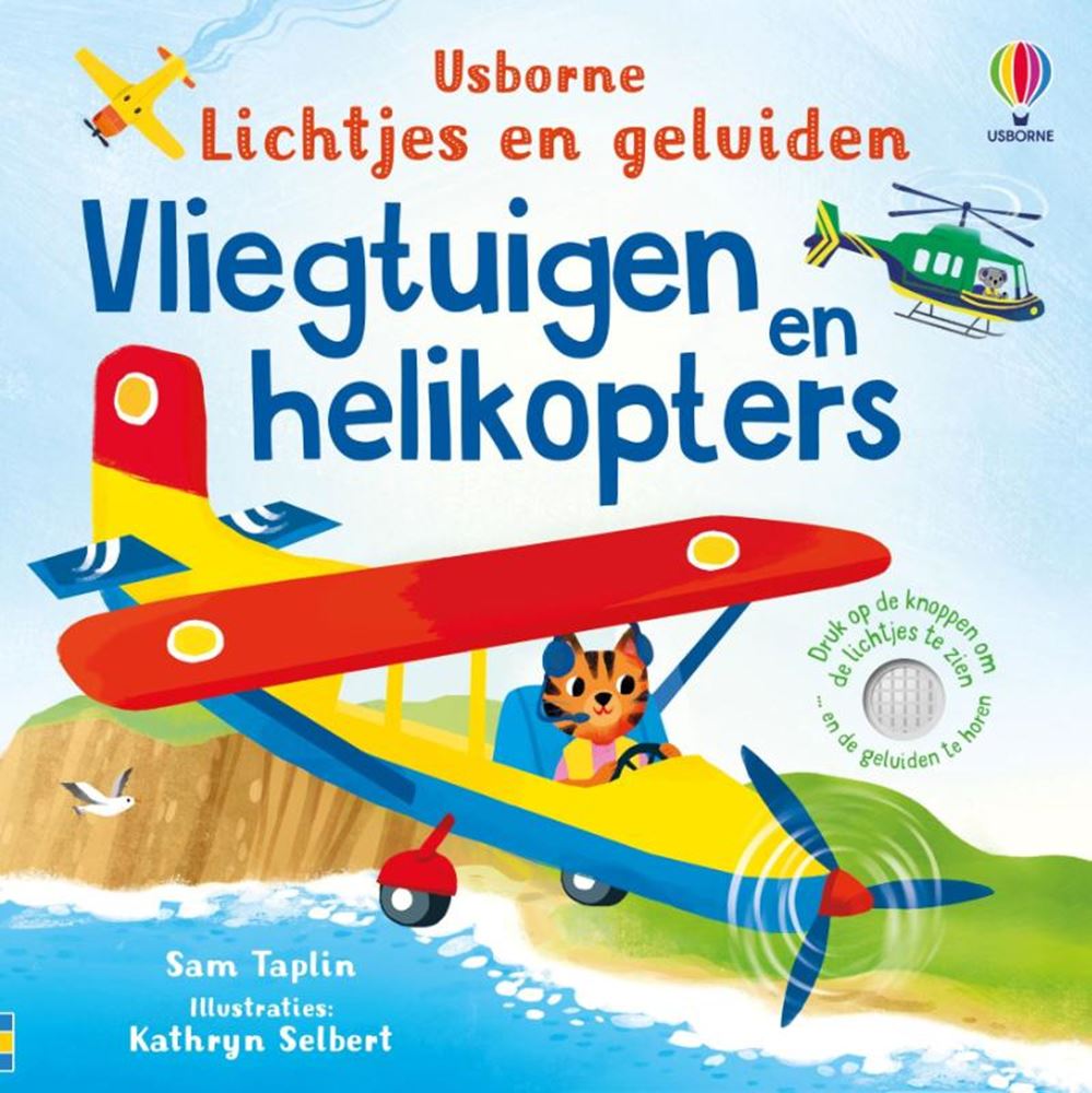 Usborne Lichter und Geräusche – Flugzeuge und Hubschrauber