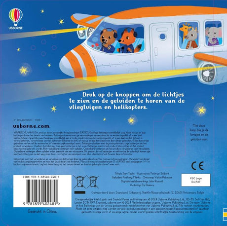 Usborne Lichter und Geräusche – Flugzeuge und Hubschrauber