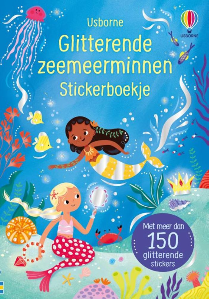 Usborne-Glitzer-Stickerbuch – glitzernde Meerjungfrauen