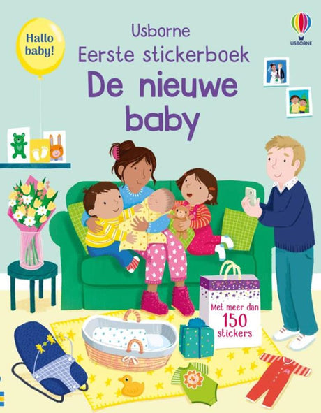Usbornes erstes Stickerbuch – das neue Baby