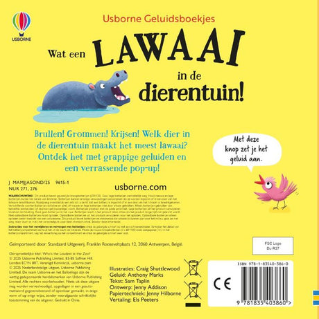 Usborne, was für ein Lärm im Zoo!