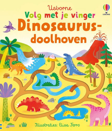Usborne folgt mit dem Finger – Dinosaurier-Labyrinthe