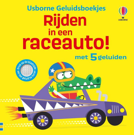 Usborne fährt einen Rennwagen! (Soundheft)