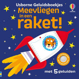 Usborne fliegt in einer Rakete!