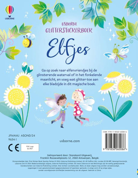 Stickerbuch: Glitzerfeen. 3+