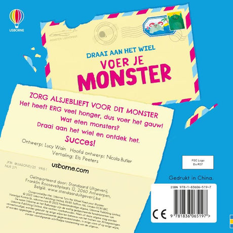 Usborne füttere dein Monster