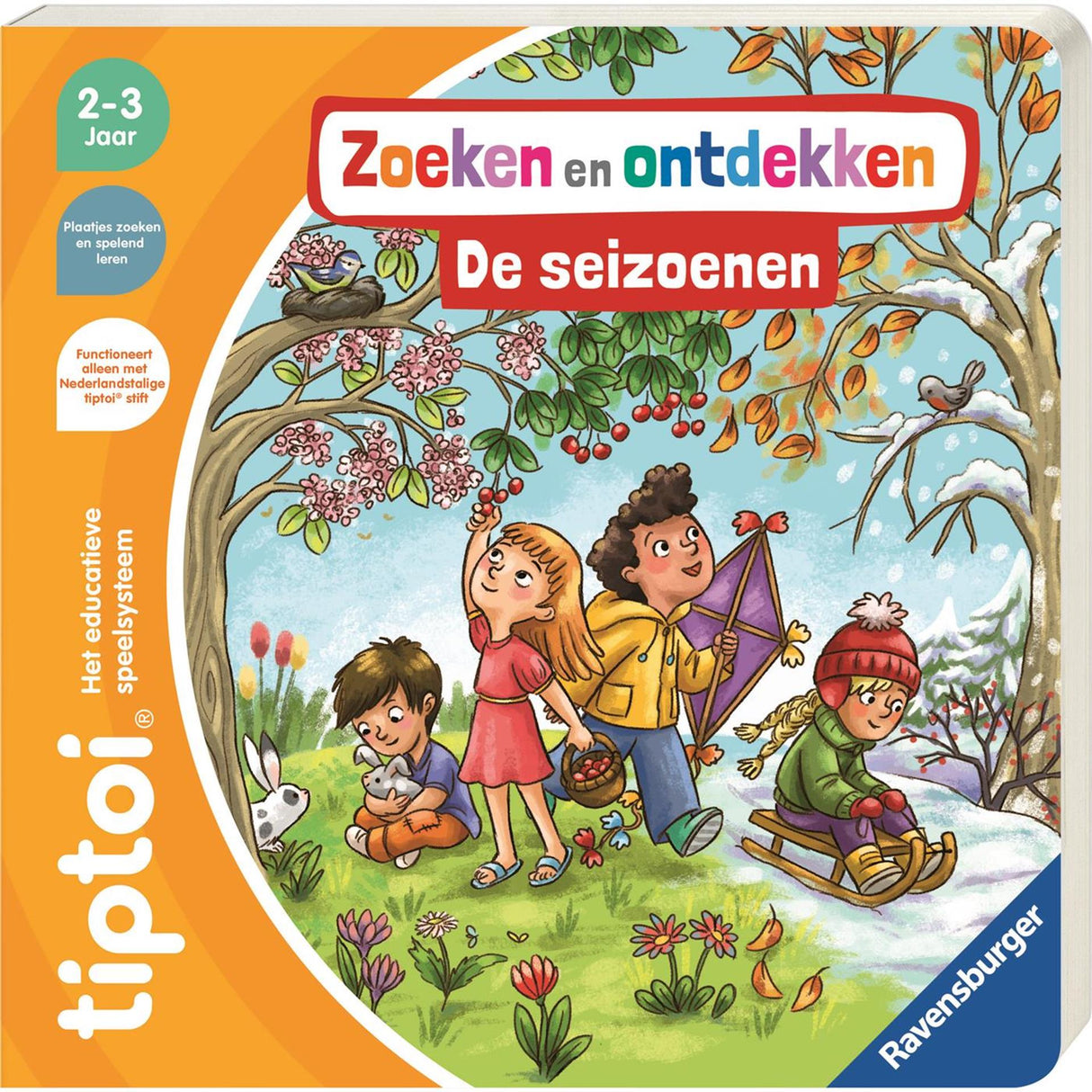 Ravensburger tiptoi Buchsuche und -entdeckung: Die Jahreszeiten