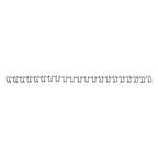 Drahtbinderücken GBC ib165122 schwarz 21-Ring