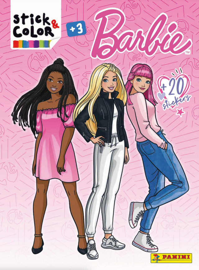 Stick stack barbie stcikerboek