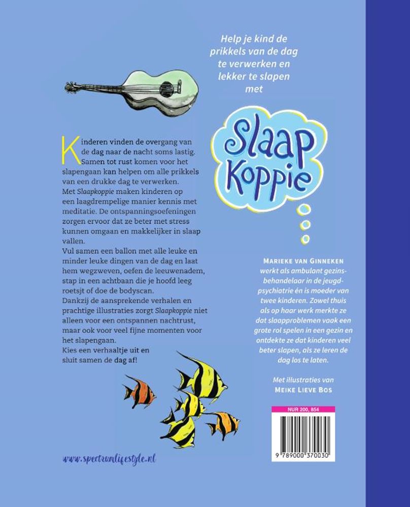 Slaapkoppie; slaapmeditaties | 5 stuks