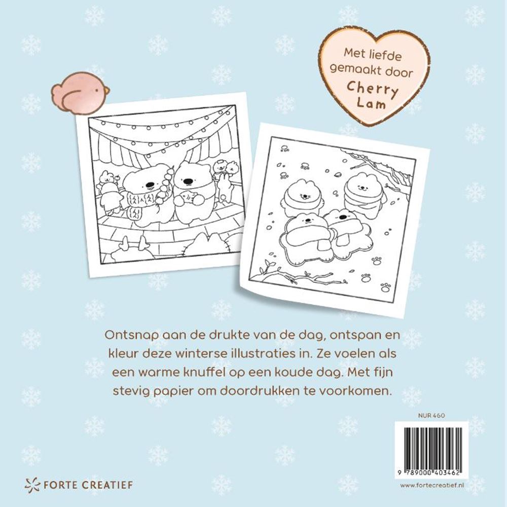 Cozy kleurboek chill - | 3 stuks