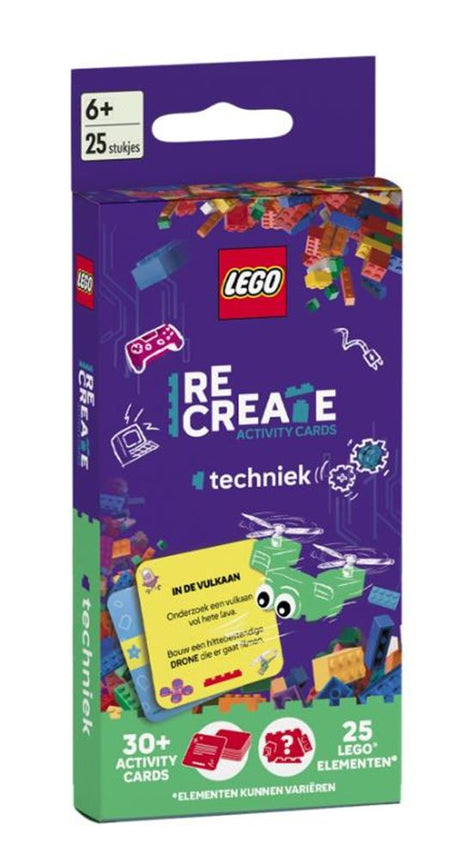 Lego recreate activity cards: techniek | 3 stuks
