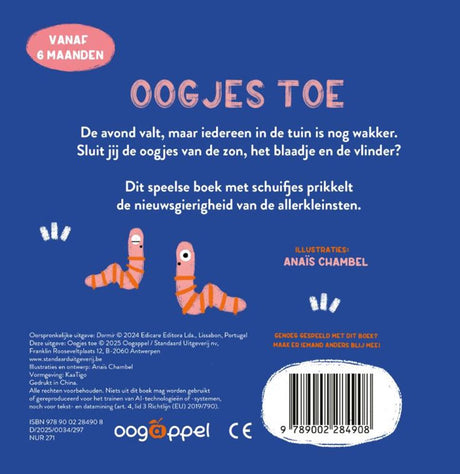 Apfel der Augen geschlossen