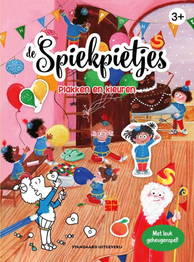 Spiekpietjes: plakken en kleuren 3+
