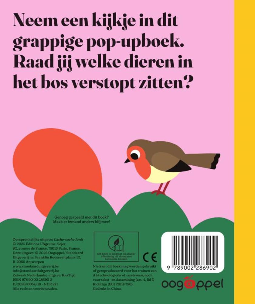 Verstoppertje in het bos! 1+