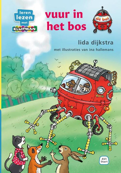 Kluitman Publisher de Bol van Lif, Feuer im Wald - Avi -Start