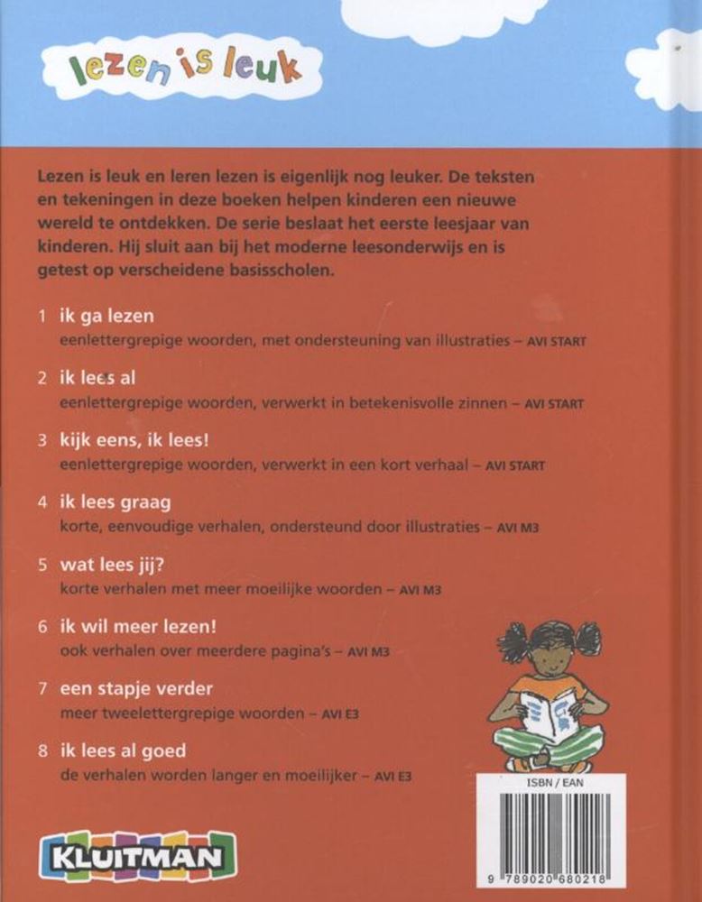 Das Lesen von Kluitman Lesen macht Spaß - ich werde Avi -Start lesen
