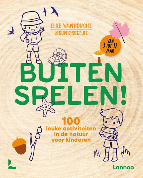 Centraal boekhuis buiten spelen! 100 leuke activiteiten in | 3 stuks