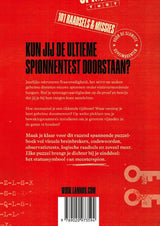 Puzzelboek: de meesterspion volwassene | 3 stuks