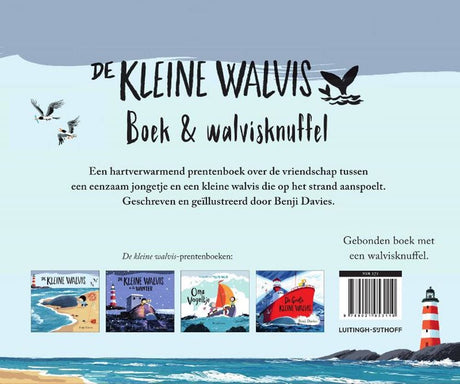 De kleine walvis met walvisknuffel. 3+ | 2 stuks