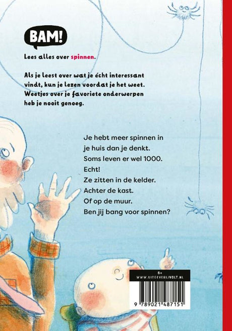 Bam! ik lees: spinnen zijn niet eng 6+ | 5 stuks
